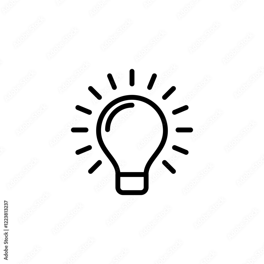 Lamp icon logo design. Light bulb sign and symbol. idea symbol. Lamp icon logo design. Light bulb sign and symbol. idea symbol.