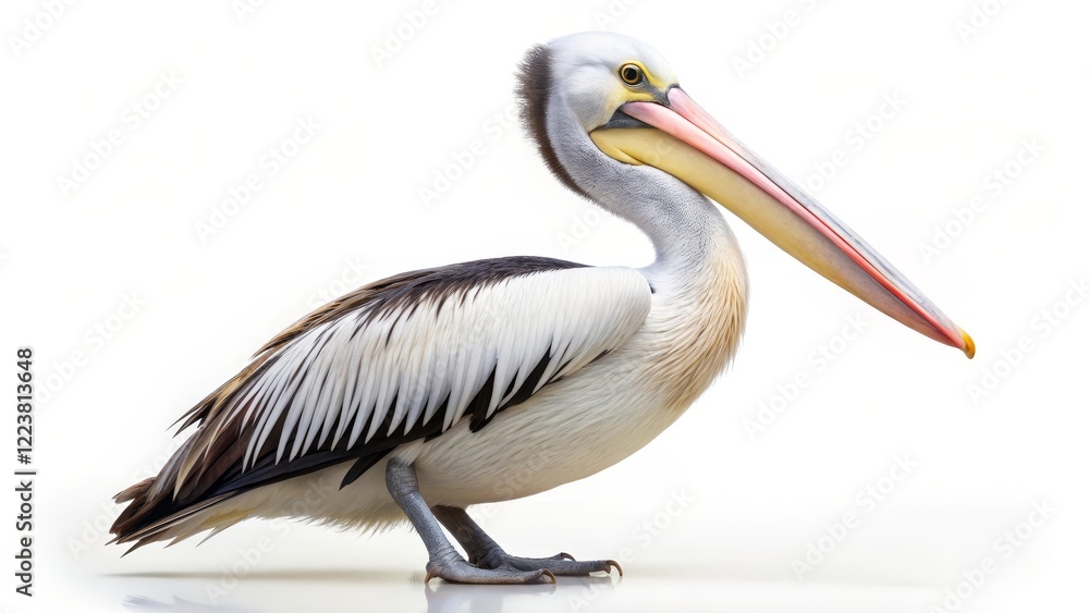 Australian Pelican Profile View Australian Pelican Profile View