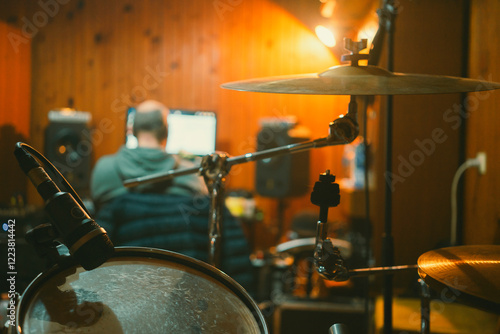 Recording drums in a home studio