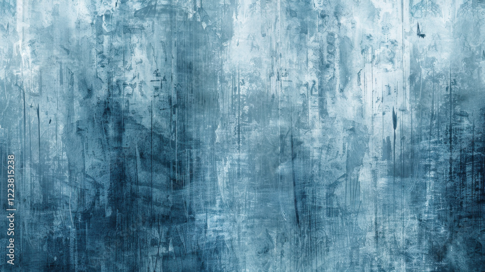Obraz premium textured blue abstract background with cool, calming appearance. Ideal for various design projects