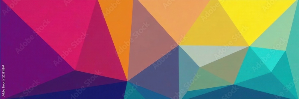 Colorful geometric envelope shape , simple graphics, abstract icon, colorful design Colorful geometric envelope shape , simple graphics, abstract icon, colorful design
