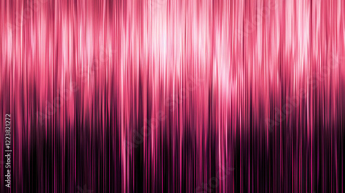 Vibrant pink abstract background with vertical lines creating sense of movement and depth. Ideal for design projects or artistic expressions