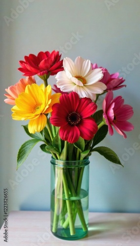 Wallpaper Mural Group of flowers in a vase , flower arrangement, bouquet, floral arrangement Torontodigital.ca