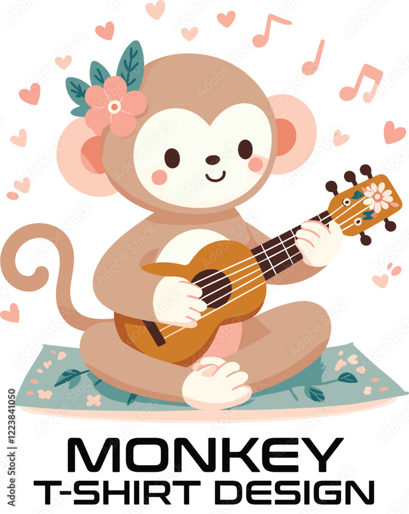 Fototapeta premium Monkey Vector Logo Design