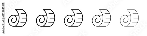 Bodymeasure icon Vector logo sign