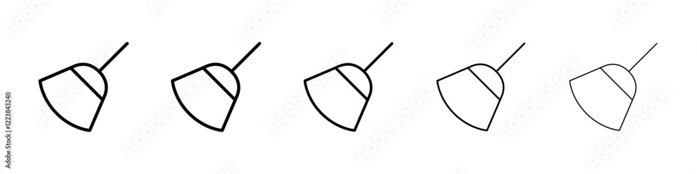 Brush icon Vector logo sign Brush icon Vector logo sign