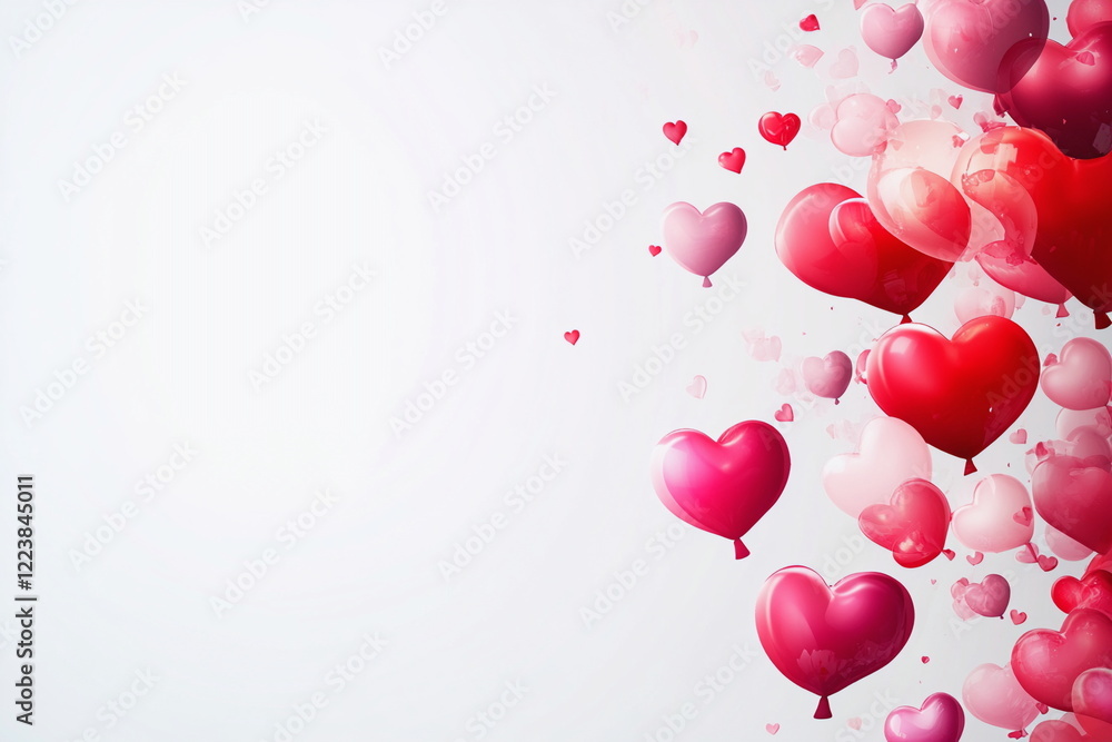 Valentine's Day background with red and white heart-shaped balloons, perfect for creating a romantic and festive atmosphere. Ideal for love-themed events, invitations, and celebrations of affection.
Valentine's Day background with red and white heart-shaped balloons, perfect for creating a romantic and festive atmosphere. Ideal for love-themed events, invitations, and celebrations of affection.