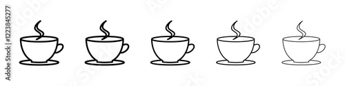 Coffee icon Vector logo sign