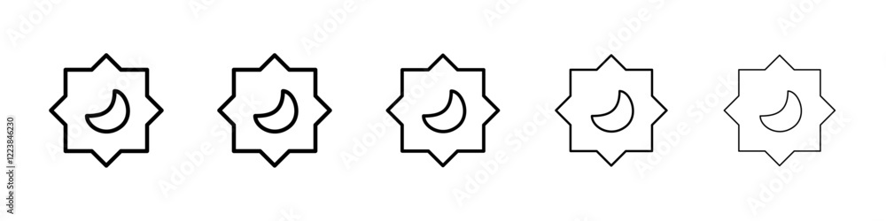 Darkmode icon Vector logo sign Darkmode icon Vector logo sign