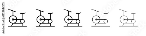 Cycling icon Vector logo sign