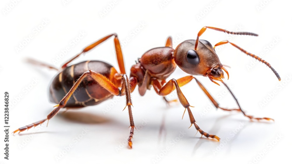 Macro Photography of a Red Ant Macro Photography of a Red Ant