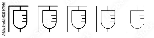 Drip icon Vector logo sign