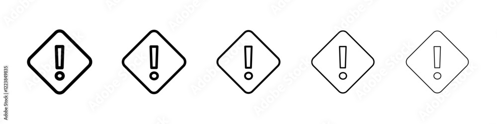 High priority icon Vector logo sign High priority icon Vector logo sign