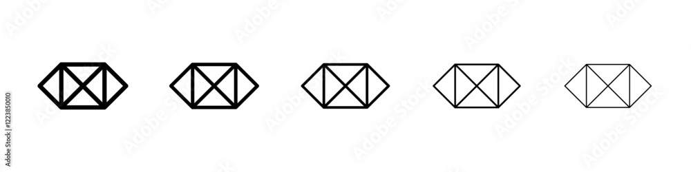 Hsbc icon Vector logo sign Hsbc icon Vector logo sign