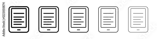 Kindle icon Vector logo sign