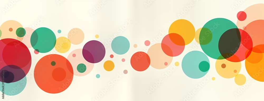 Abstract colorful circles design. Modern tech background with overlapping circles. Stylish graphic element for website presentation. Creative shapes, colors. Vibrant abstract illustration. Versatile Abstract colorful circles design. Modern tech background with overlapping circles. Stylish graphic element for website presentation. Creative shapes, colors. Vibrant abstract illustration. Versatile