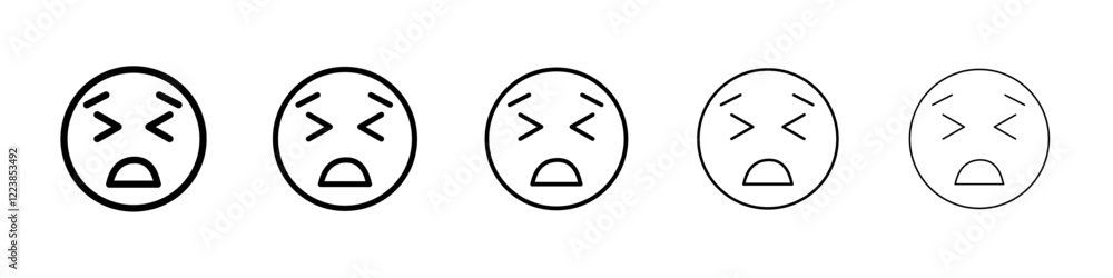 Preserving emoji icon Vector logo sign Preserving emoji icon Vector logo sign