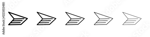 Post icon Vector logo sign