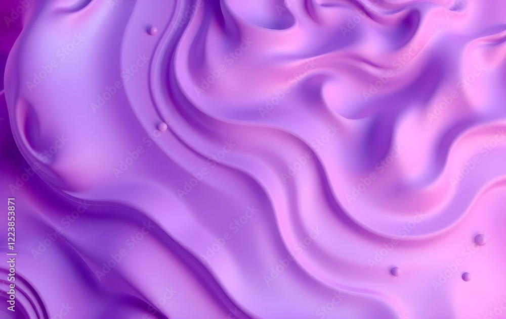 Obraz premium Abstract Wave element Background 3d Rendering, Colorful modern