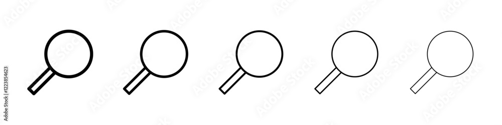 Search icon Vector logo sign Search icon Vector logo sign