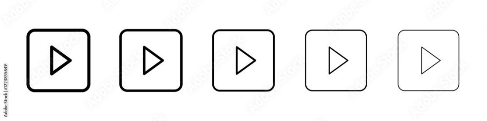 Start icon Vector logo sign Start icon Vector logo sign