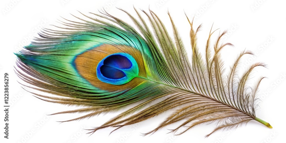 Obraz premium Peacock Feather Detail