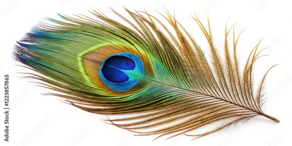 Obraz premium Peacock Feather Detail