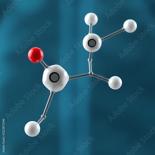 Carvedilol congestive heart failure drug molecule. photo