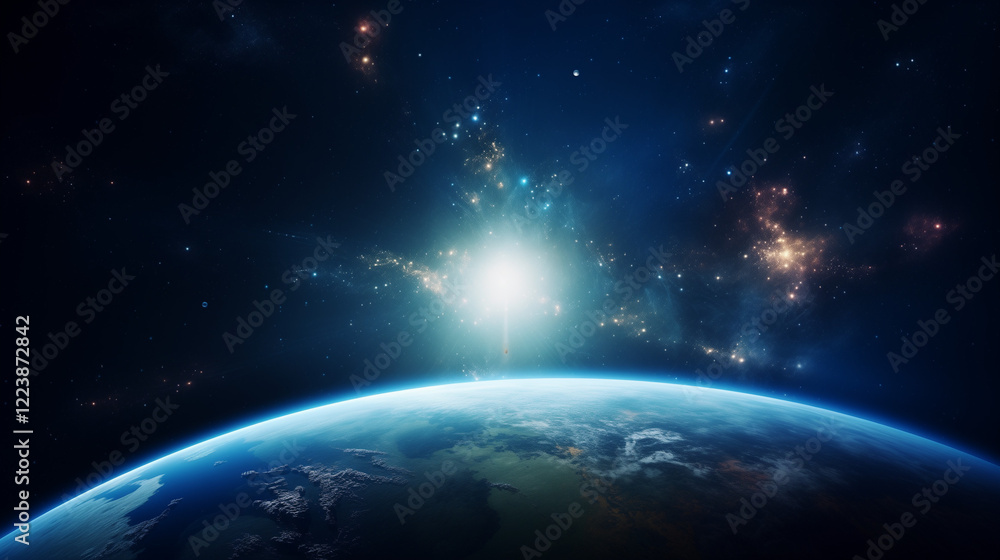 earth in space earth in space