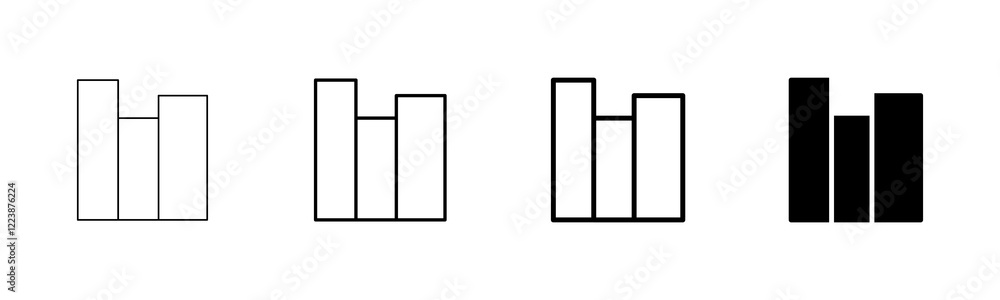 Library icon vector isolated on white background. Book icon vector Library icon vector isolated on white background. Book icon vector