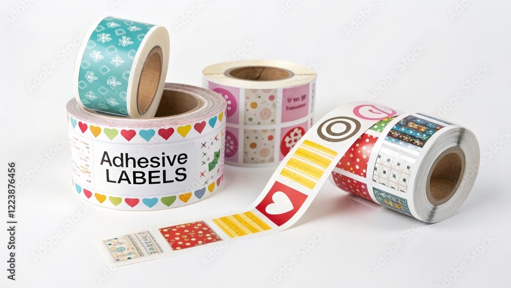 custom made wallpaper toronto digitalRolls of Adhesive Labels