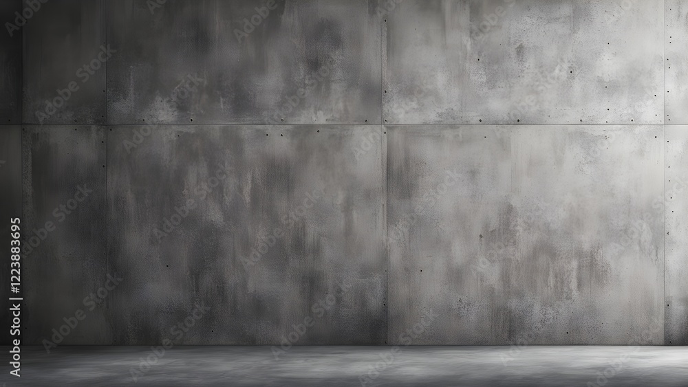 Dark grey textured concrete wall and floor background. Dark grey textured concrete wall and floor background.