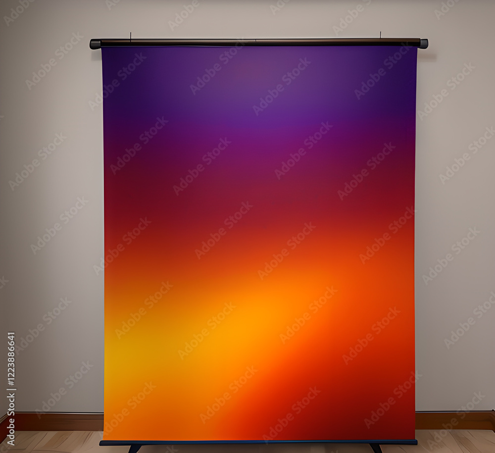 Empty room interiors with bright wall wall Studio background and, well edited montage displays and text present.generative ai Empty room interiors with bright wall wall Studio background and, well edited montage displays and text present.generative ai