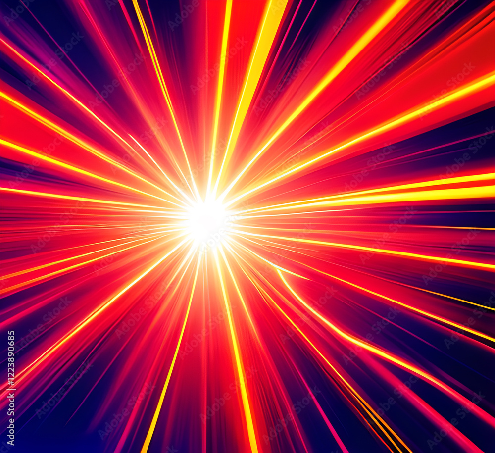 Red bright strip of light background abstract colorful background, bright neon rays and glowing lines. Pink yellow blue creative wallpaper.generative ai Red bright strip of light background abstract colorful background, bright neon rays and glowing lines. Pink yellow blue creative wallpaper.generative ai