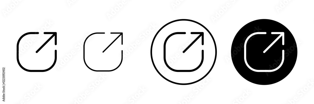 Share icon vector. Sharing sign and symbol Share icon vector. Sharing sign and symbol