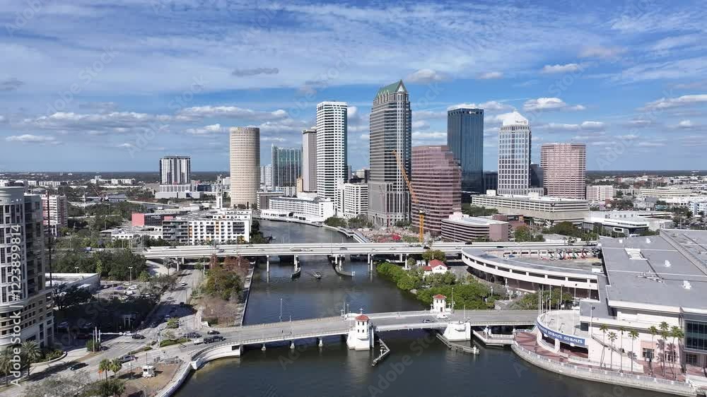 Tampa Skyline At Tampa In Florida United States. High Rise Buildings Landscape. Financial District. Tampa At Florida United States. Downtown City. Urban Outdoor. Tampa Skyline At Tampa In Florida United States. High Rise Buildings Landscape. Financial District. Tampa At Florida United States. Downtown City. Urban Outdoor.