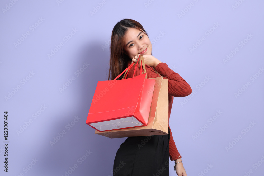 Obraz premium Cute Asian Woman