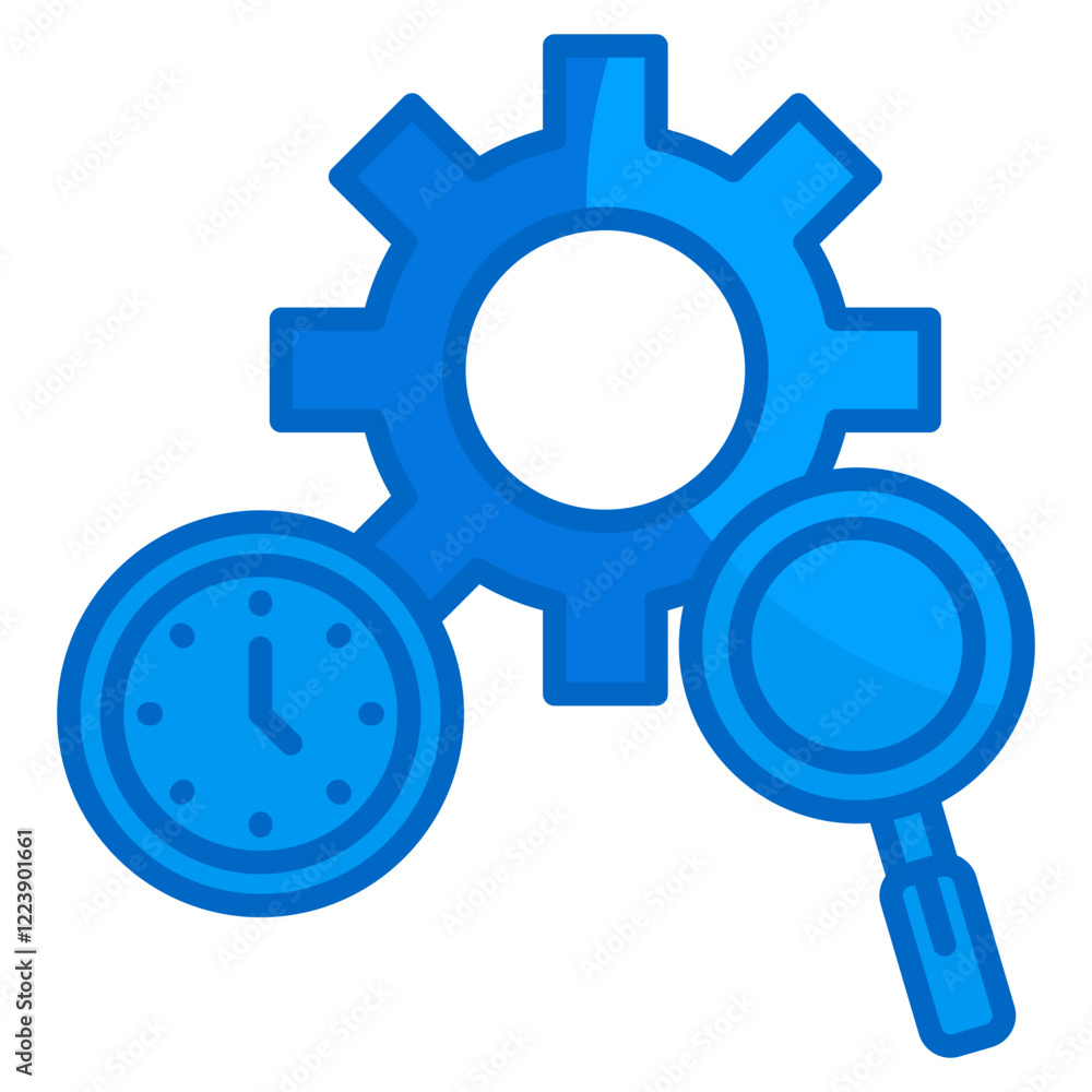 Efficiency Review Icon Element For Design Efficiency Review Icon Element For Design