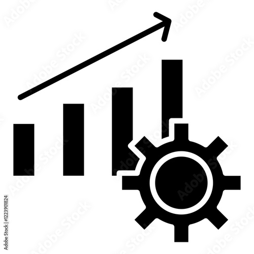 Productivity Enhancement  Icon Element For Design