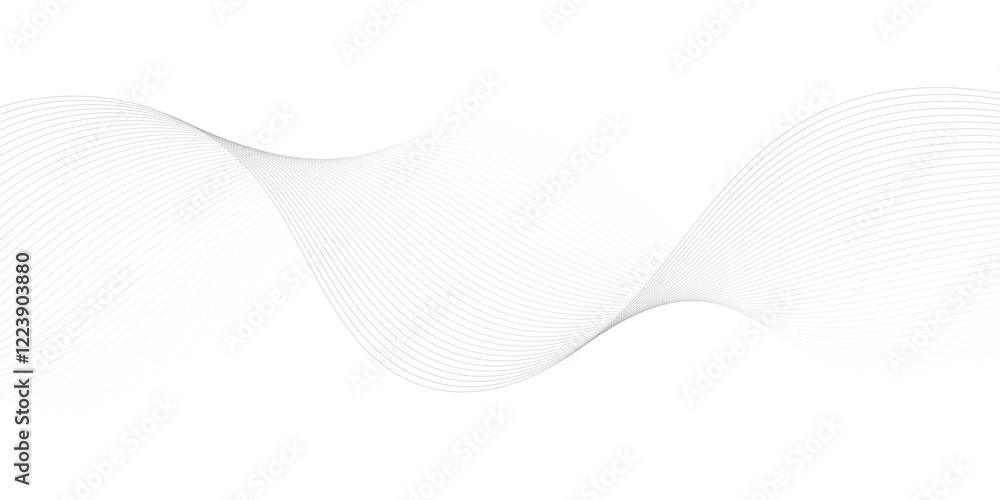 Abstract wave element for design. Digital frequency track equalizer. Stylized line art background. smooth stripe, Vector illustration. Wave with lines created using blend tool. Curved wavy line. Abstract wave element for design. Digital frequency track equalizer. Stylized line art background. smooth stripe, Vector illustration. Wave with lines created using blend tool. Curved wavy line.