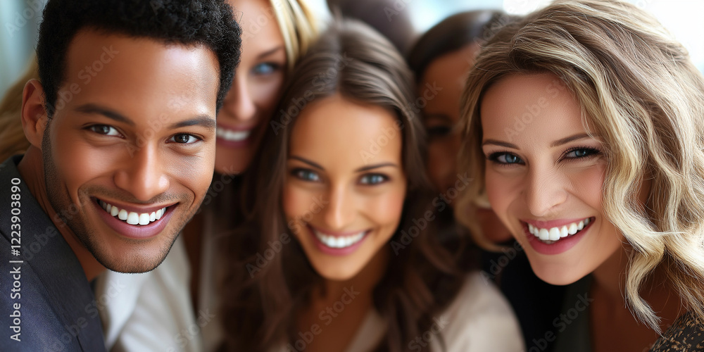 successful happy attractive people office workers streaming team successful happy attractive people office workers streaming team