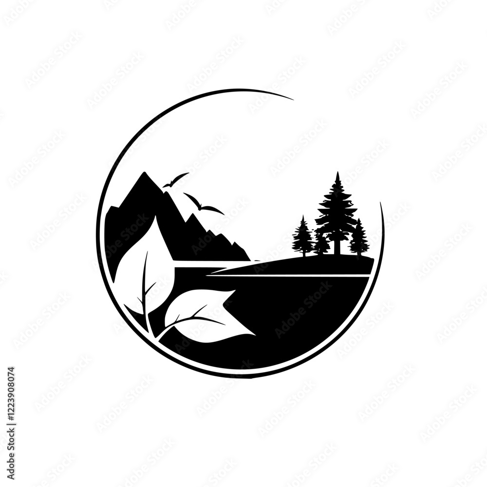 Majestic Mountain Lake Landscape: Serene Nature Scene, Peaceful View, Tranquil Waters, Picturesque Vista, Breathtaking Scenery Majestic Mountain Lake Landscape: Serene Nature Scene, Peaceful View, Tranquil Waters, Picturesque Vista, Breathtaking Scenery