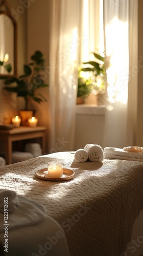 Serene Spa Room