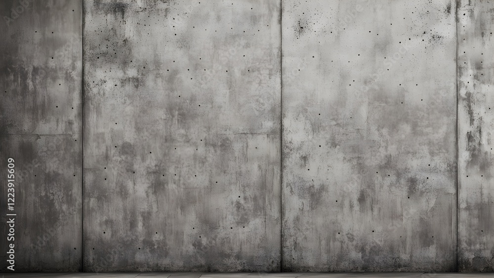 High-resolution image of a textured grey concrete wall with subtle imperfections, ideal for backgrounds and design projects. High-resolution image of a textured grey concrete wall with subtle imperfections, ideal for backgrounds and design projects.