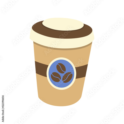 Coffee Cup Caffe Illustration