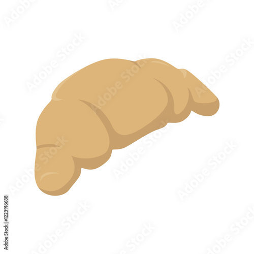 Croissant Coffee Caffe Illustration