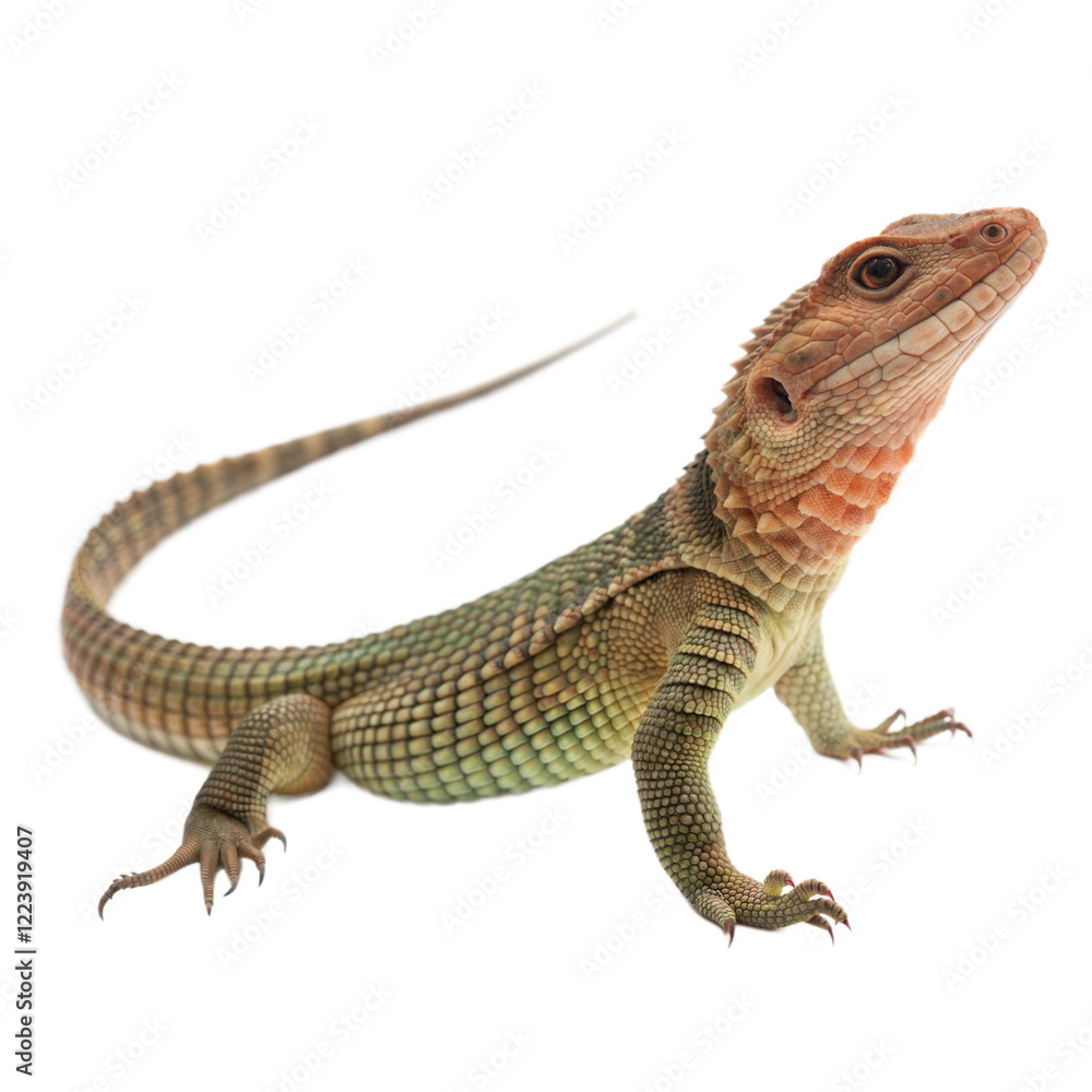 Obraz premium Caiman Lizard AI Generated Image