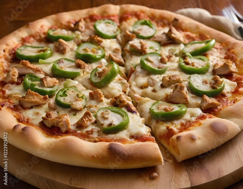 pizza with catupiry chicken