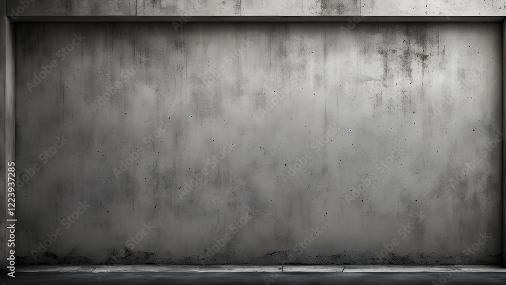 High-resolution image of a textured concrete wall with a dark floor, ideal for backgrounds and design projects. High-resolution image of a textured concrete wall with a dark floor, ideal for backgrounds and design projects.