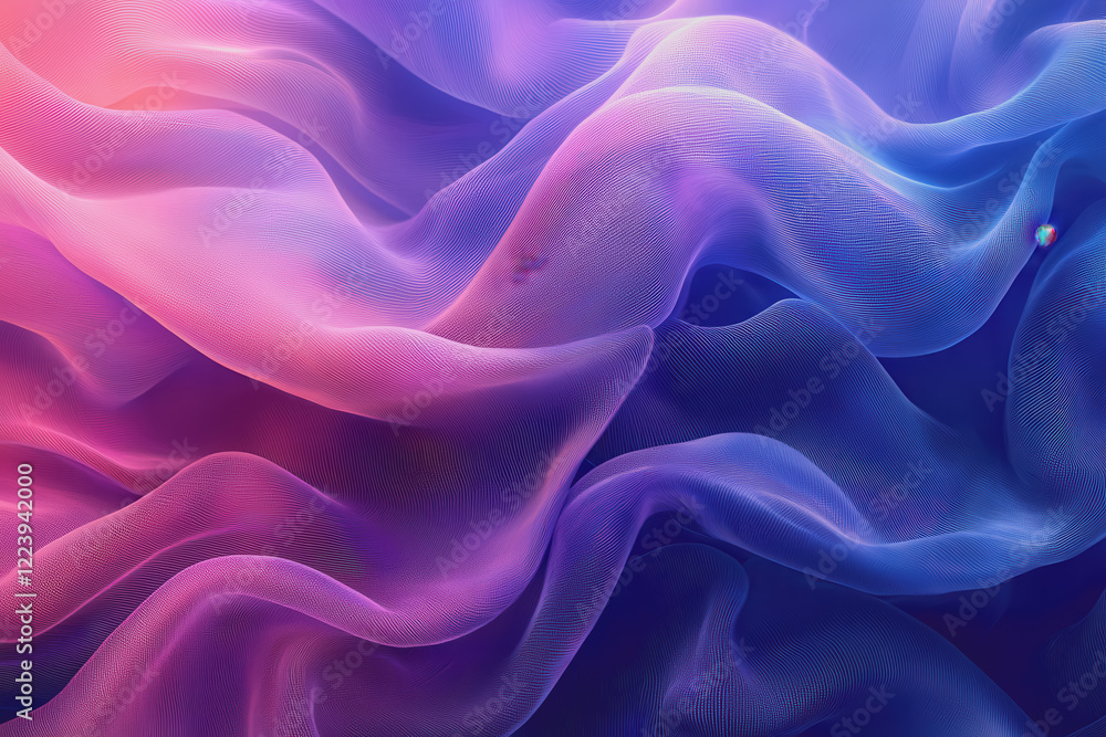 Obraz premium Abstract background featuring smooth wavy lines in various shades creating a modern artistic design suitable for backgrounds and wallpapers